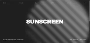 Sunscreen